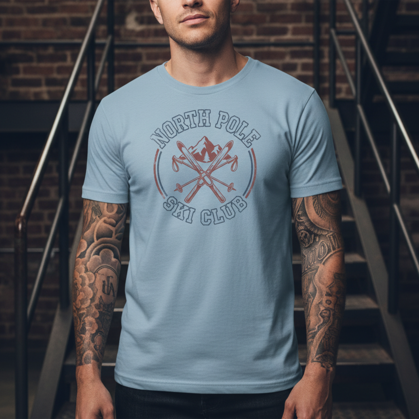 North Pole Ski Club T-Shirt