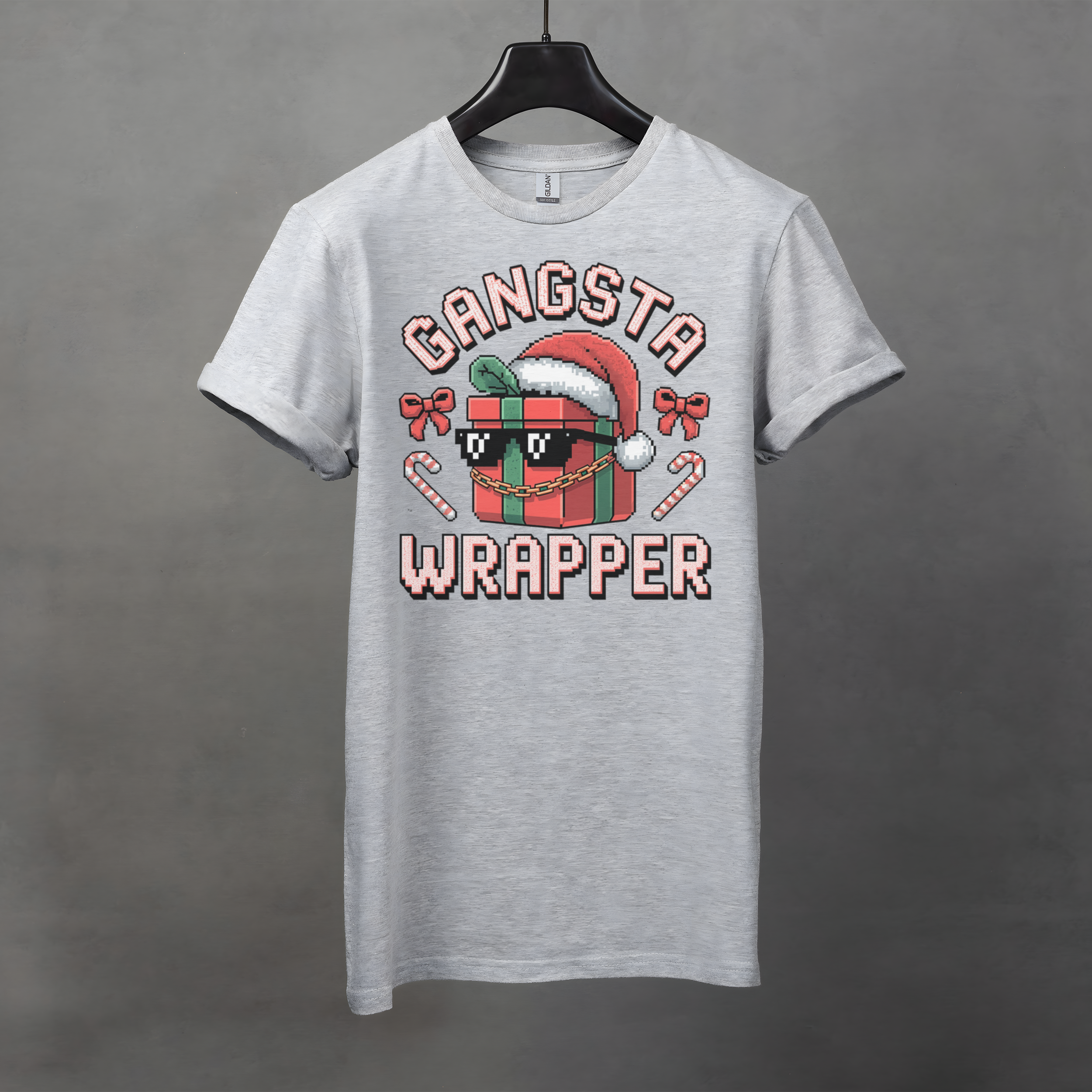 Gangsta Wrapper Christmas T-Shirt