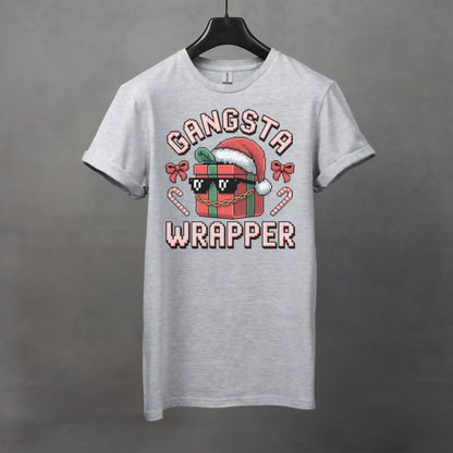 Gangsta Wrapper Christmas T-Shirt