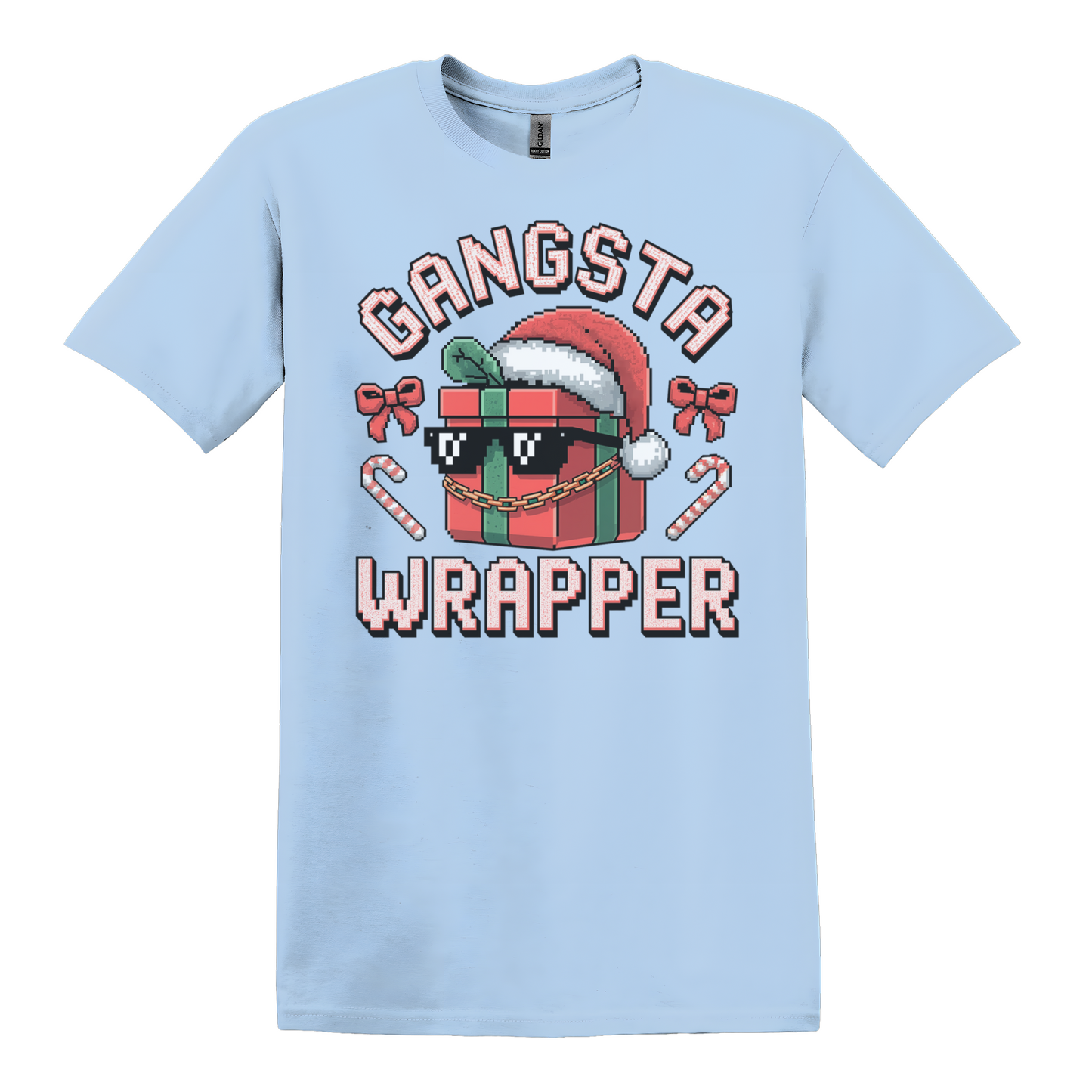 Gangsta Wrapper Christmas T-Shirt