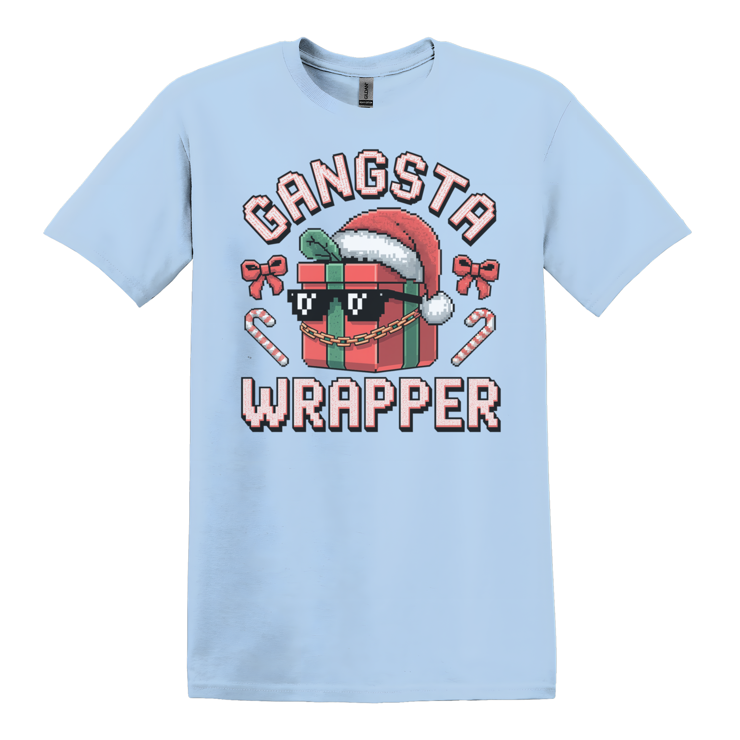 Gangsta Wrapper Christmas T-Shirt