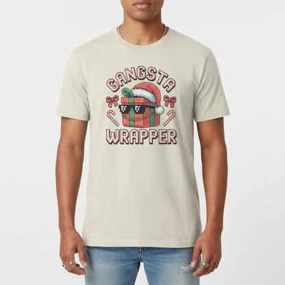 Gangsta Wrapper Christmas T-Shirt