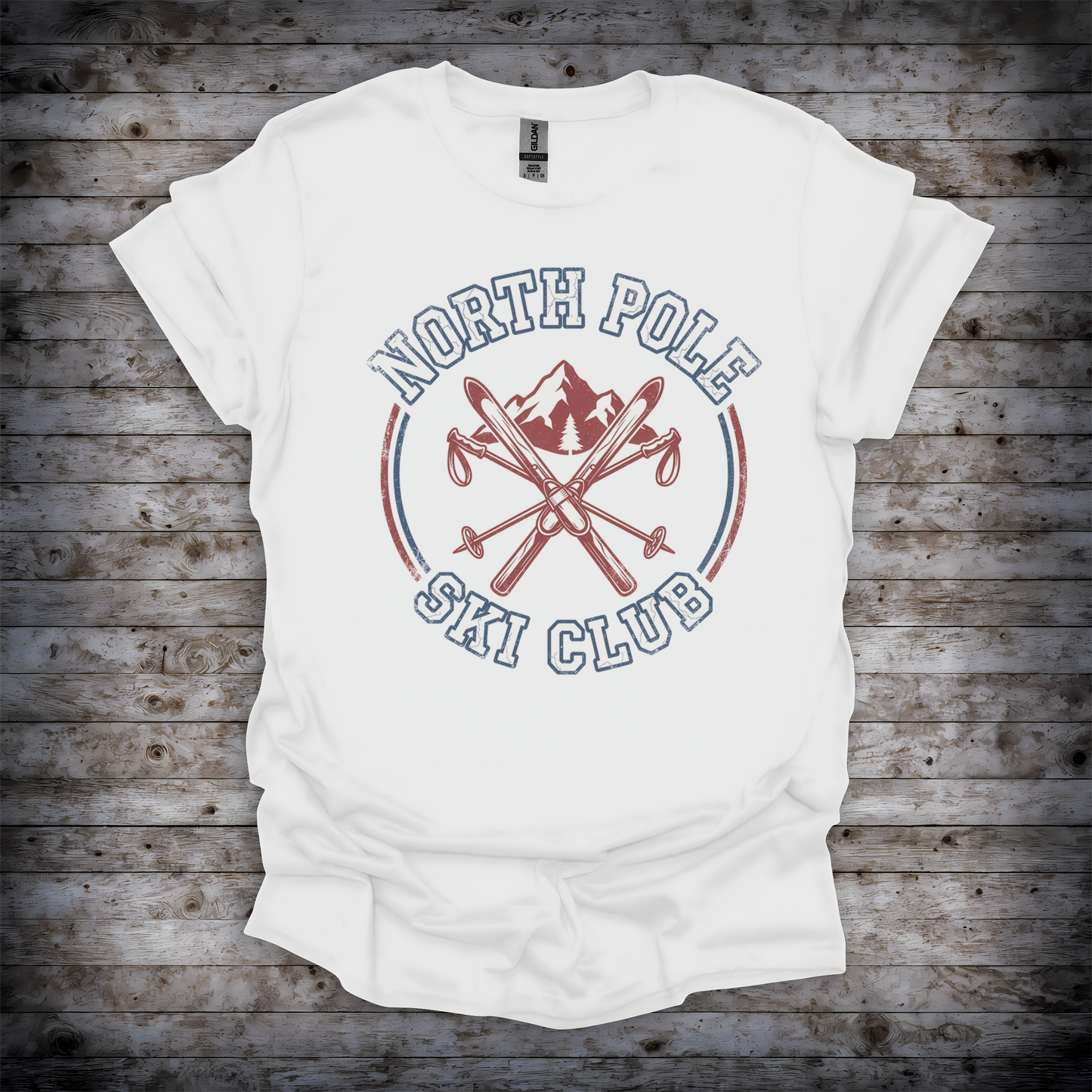 North Pole Ski Club T-Shirt