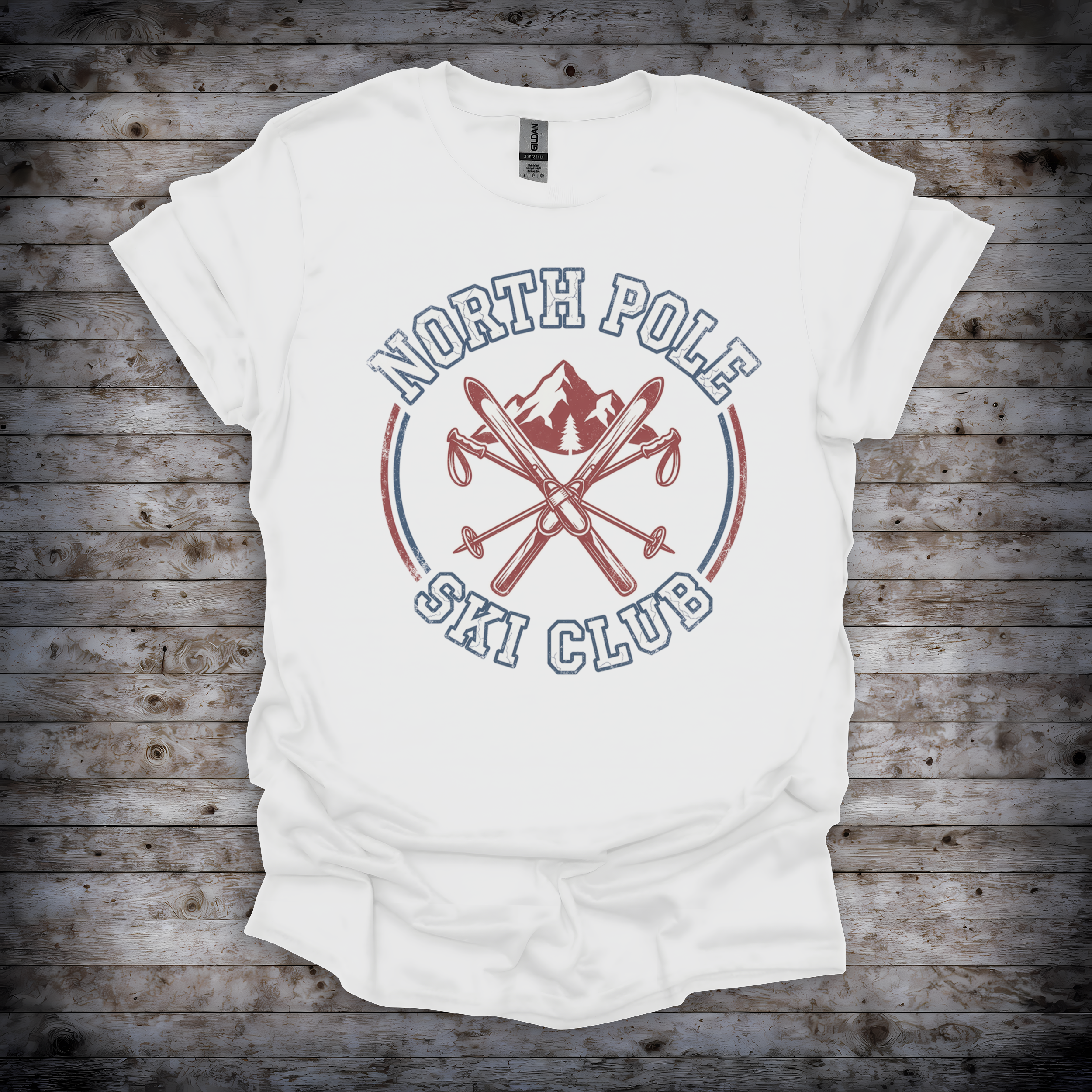 North Pole Ski Club T-Shirt