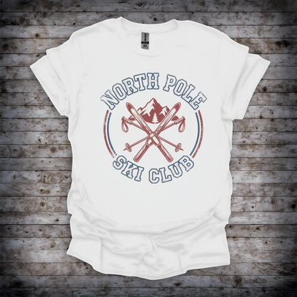 North Pole Ski Club T-Shirt