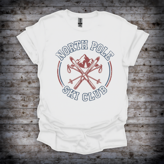 North Pole Ski Club T-Shirt