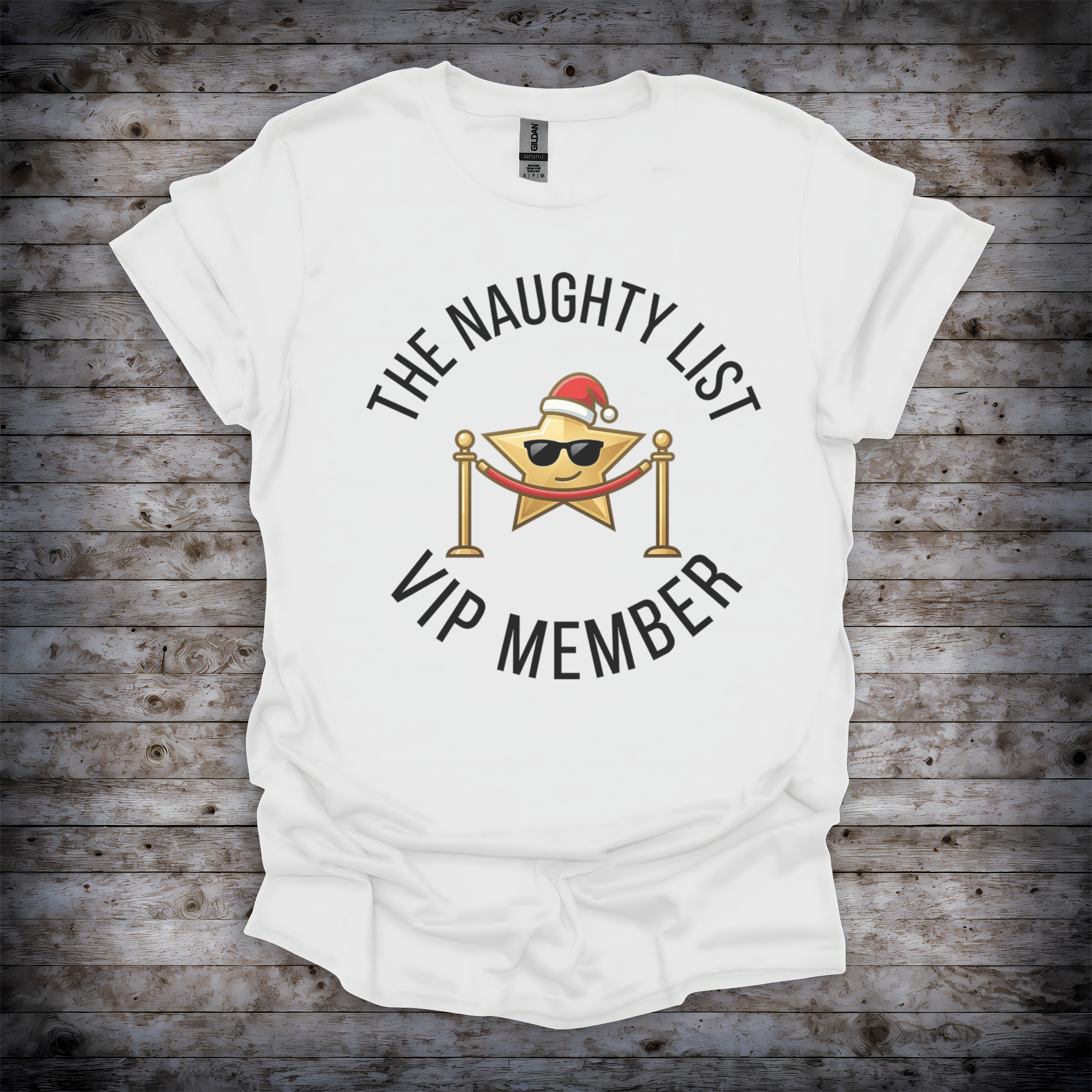 Naughty List VIP Member T-Shirt