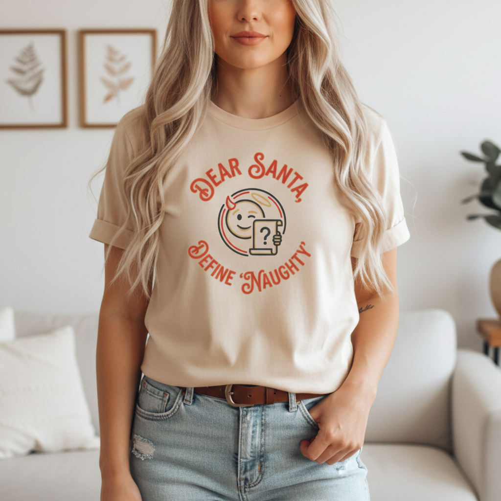 Dear Santa Define Naughty T-Shirt