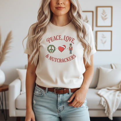 Peace Love and Nutcrackers T-Shirt