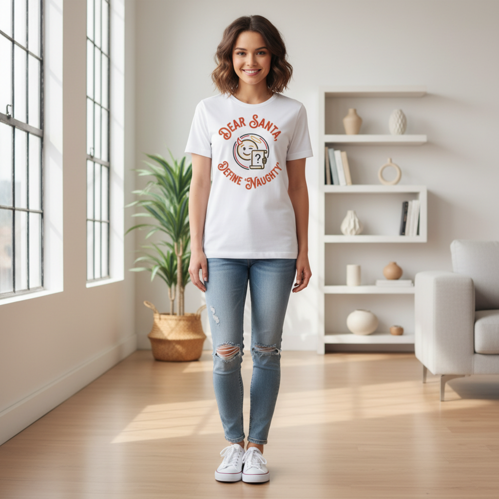 Dear Santa Define Naughty T-Shirt