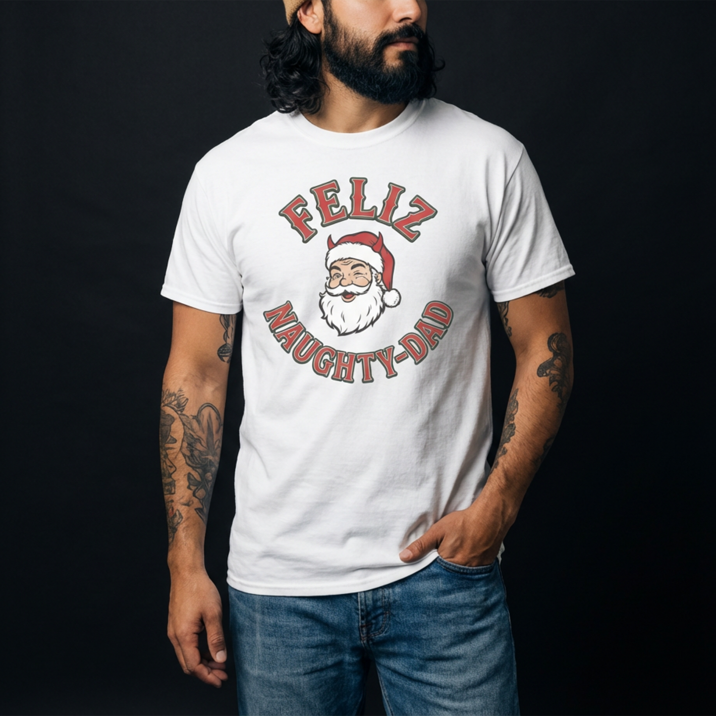 Feliz Naughty-Dad T-Shirt