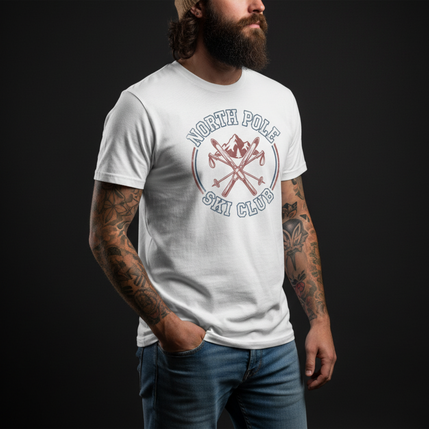 North Pole Ski Club T-Shirt