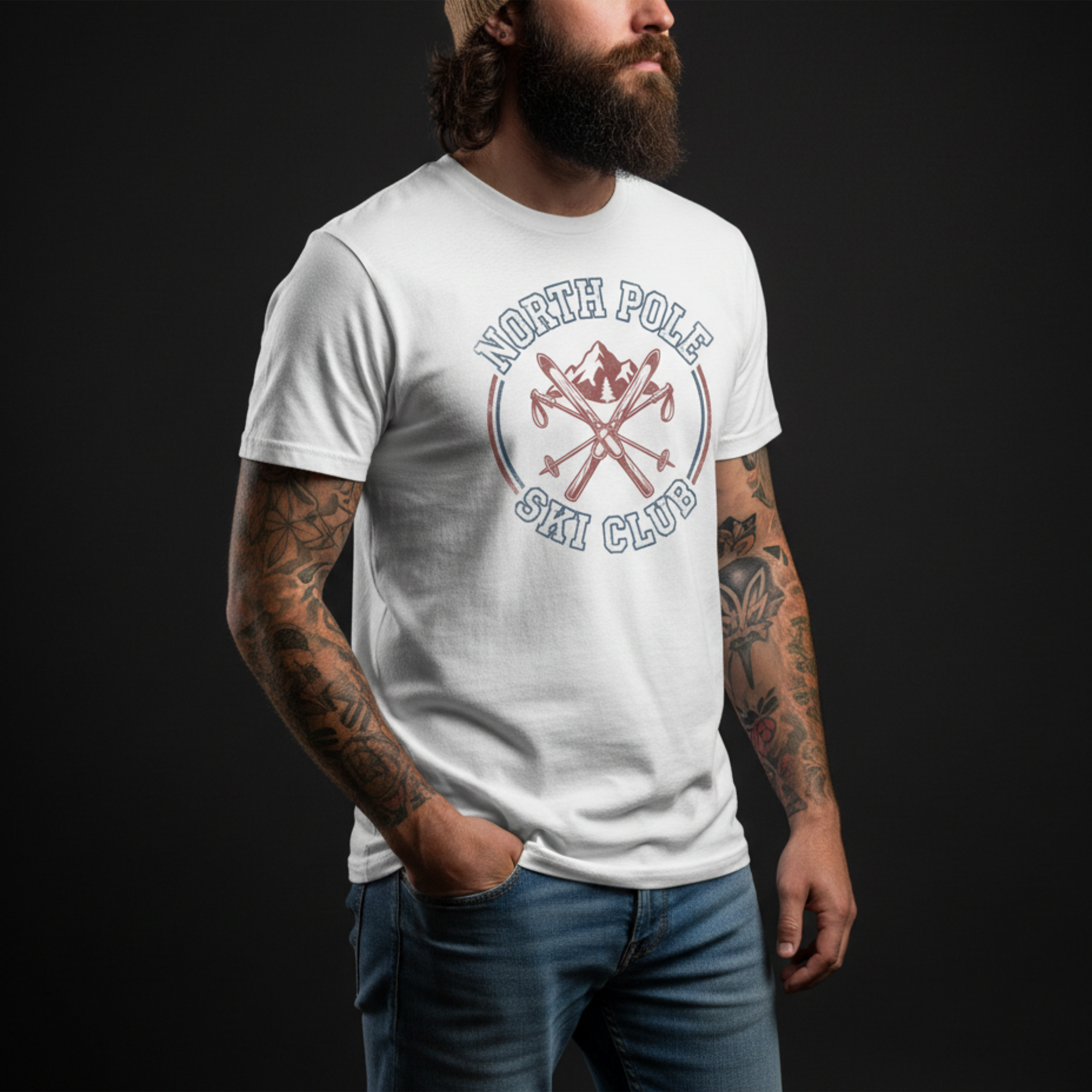 North Pole Ski Club T-Shirt