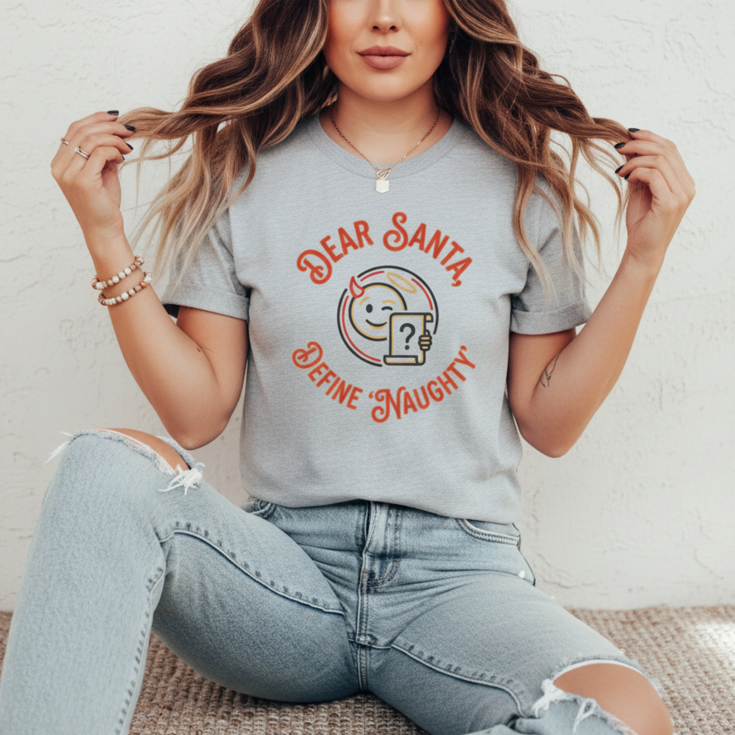 Dear Santa Define Naughty T-Shirt