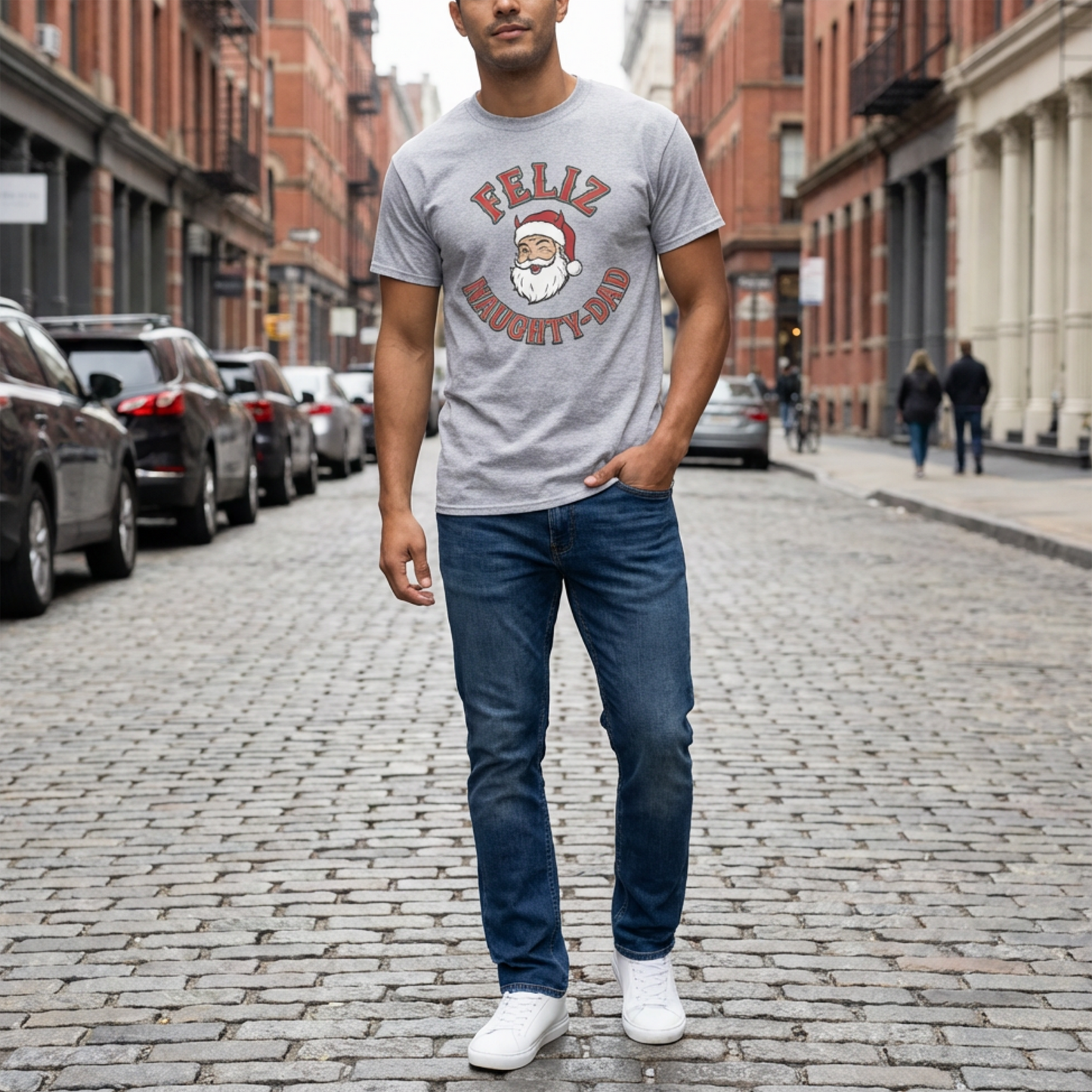 Feliz Naughty-Dad T-Shirt