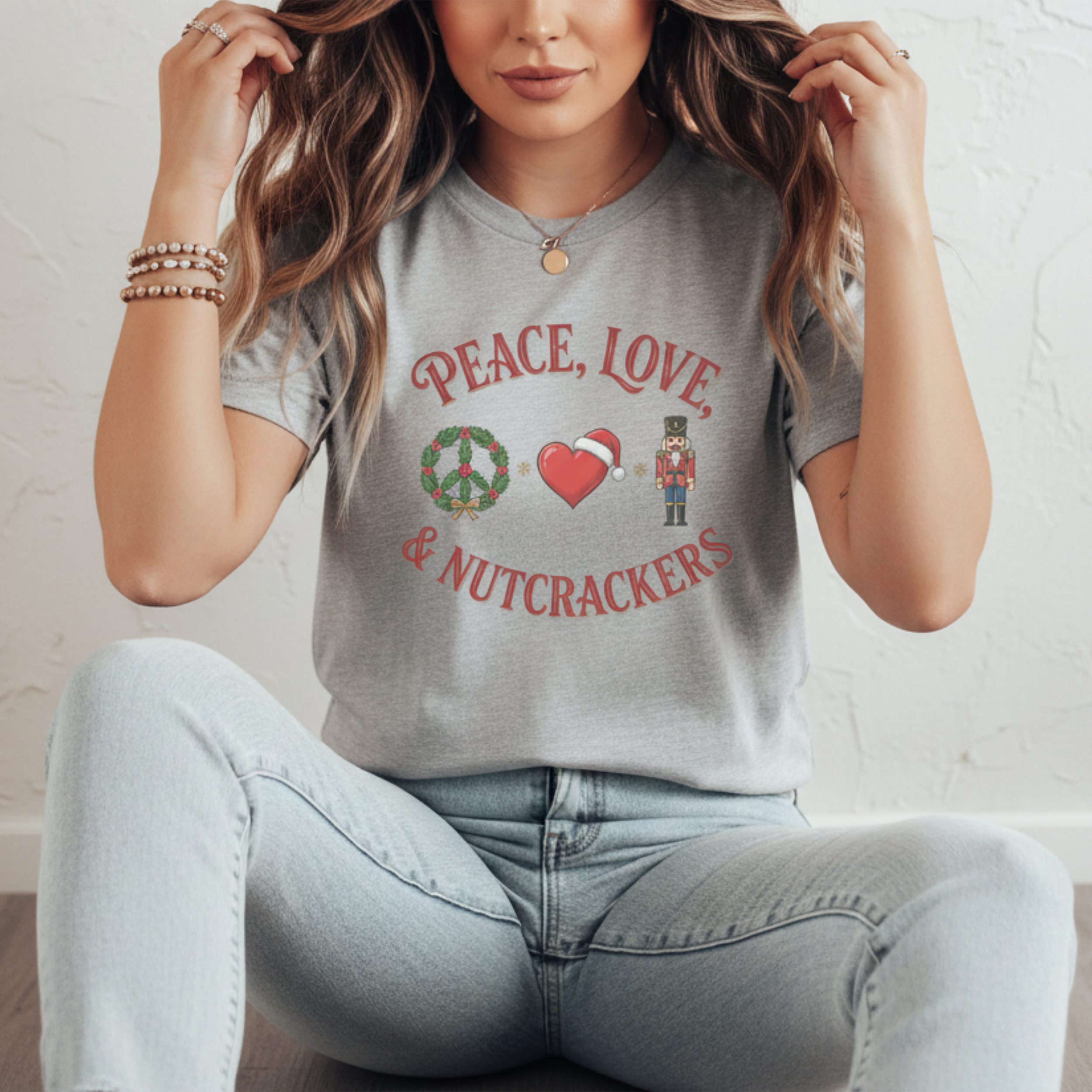 Peace Love and Nutcrackers T-Shirt